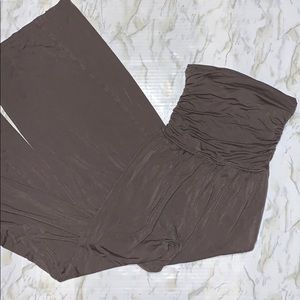 Forever 21 strapless jumpsuit w/pockets size S